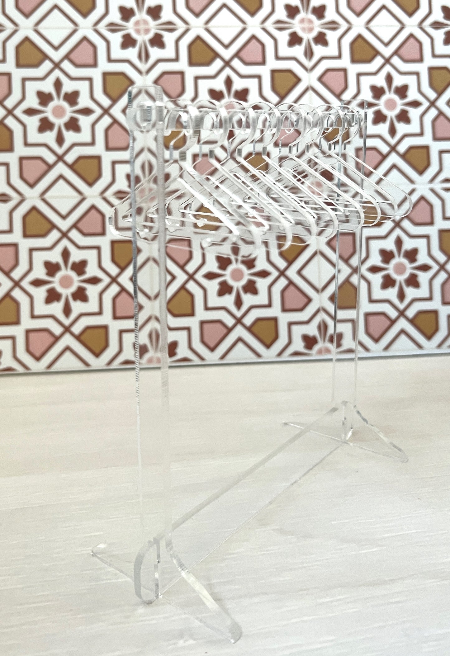 Acrylic mini earring rack