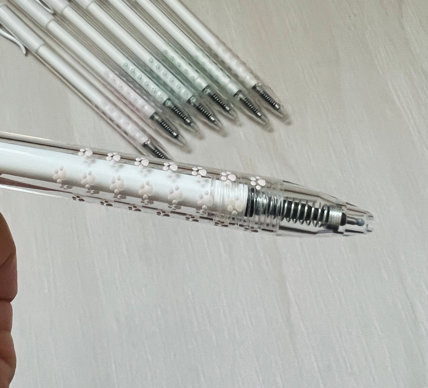 Paw print gel pen