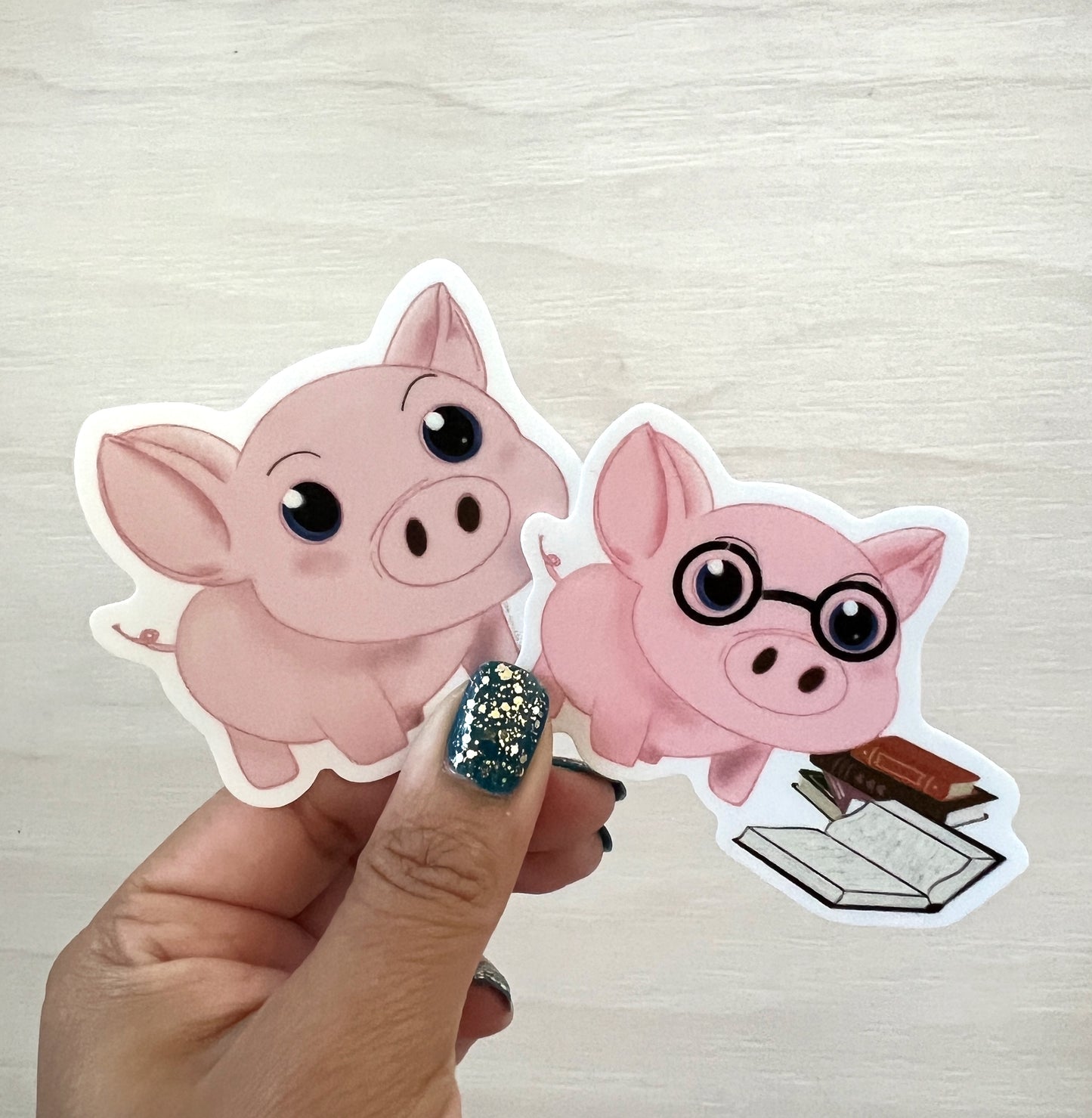 Oscar Oinker III-Stickers