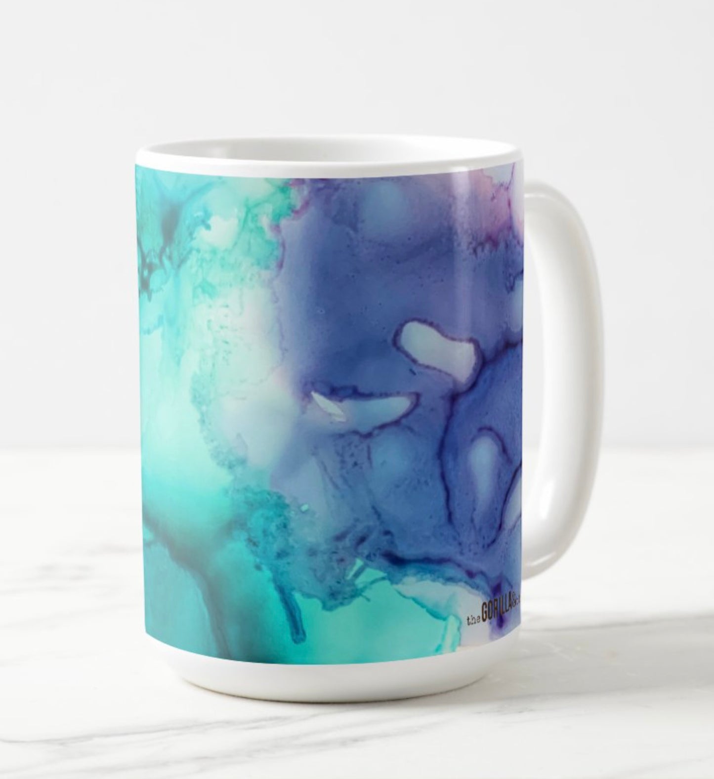 Azure-15 oz mug