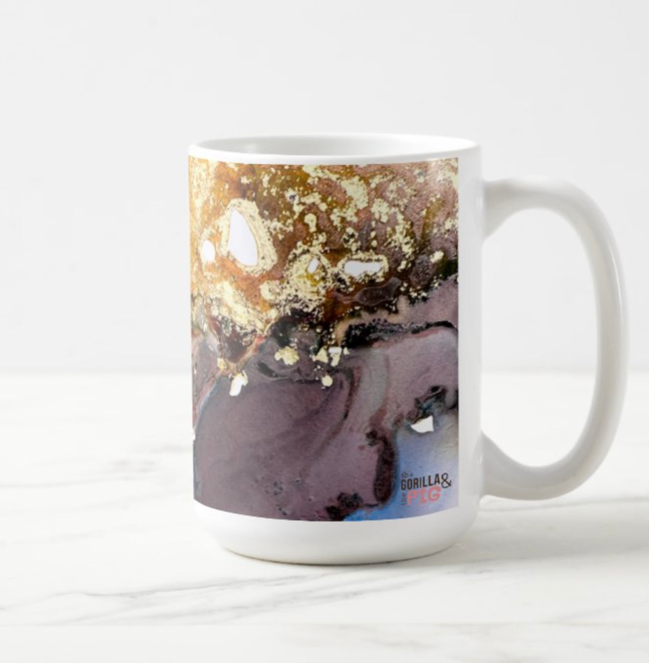 Black Gold- 15 oz mug