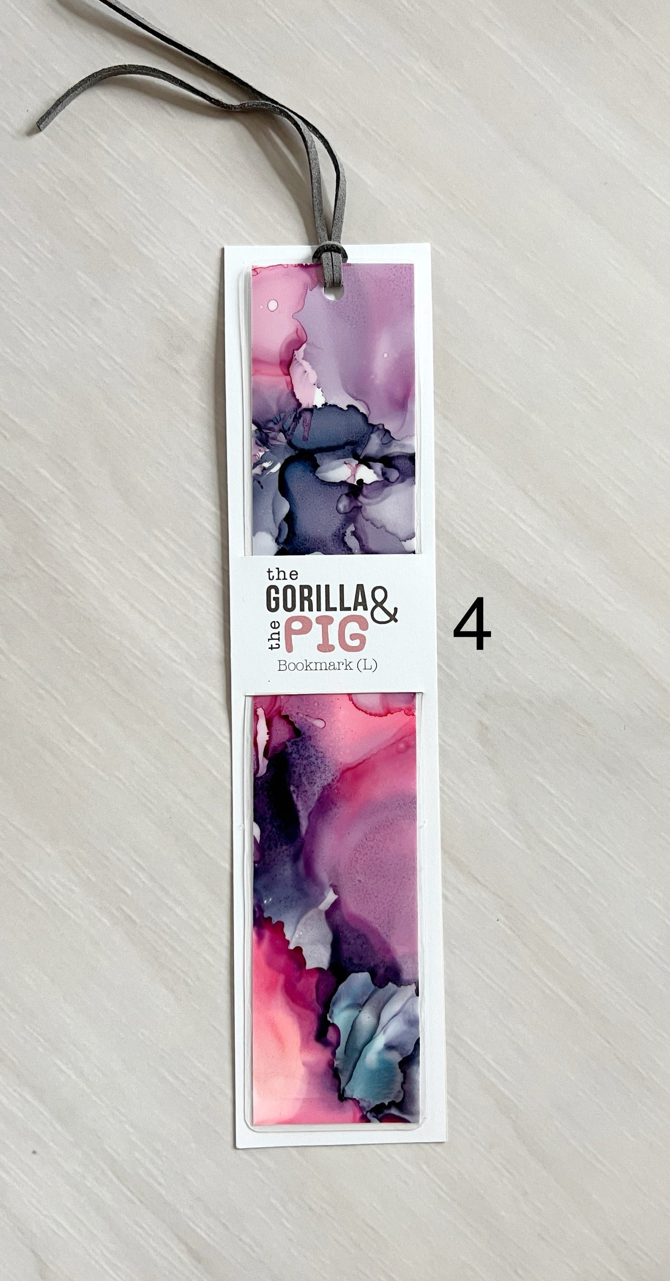 Laminated Ink Bookmarks