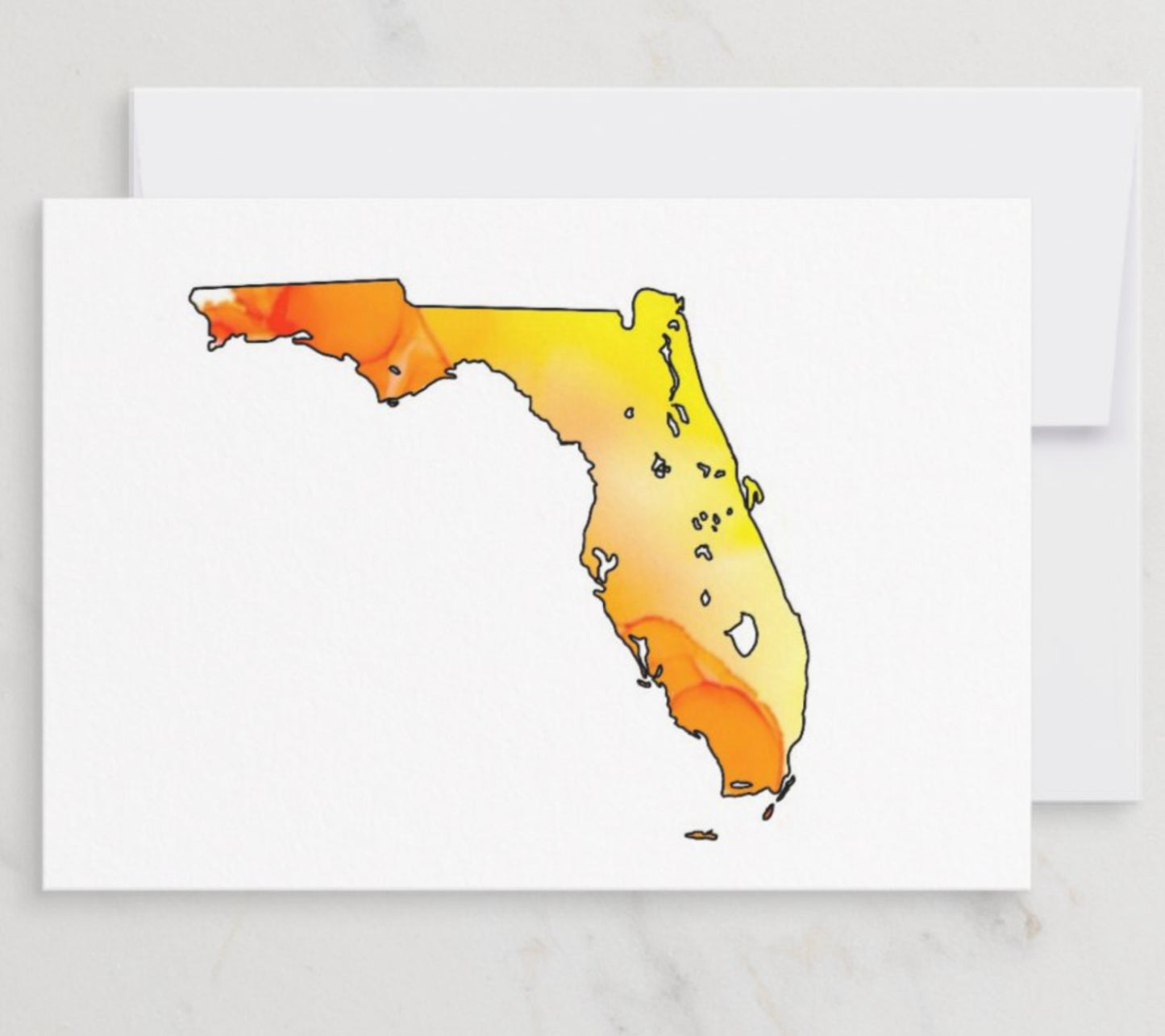 Florida 3.5”x 5” flat card